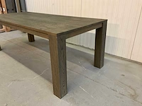 Manhattan eetkamertafel eikenhout - afbeelding 4 van  7