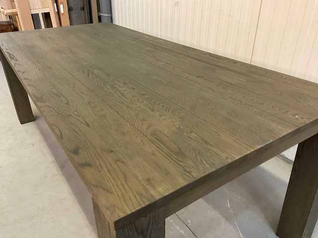 Manhattan eetkamertafel eikenhout - afbeelding 5 van  7