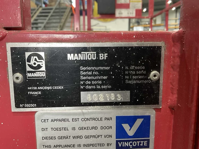 Manitou - 2000 - maniaccess 100elx - hoogwerker - afbeelding 12 van  12