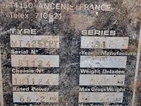 Manitou - mt 425 cpt - agrarische verreiker - afbeelding 6 van  18