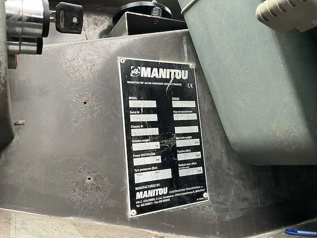 Manitou mrt 2150 privilege turbo maniscopic roterende verreiker - afbeelding 26 van  35