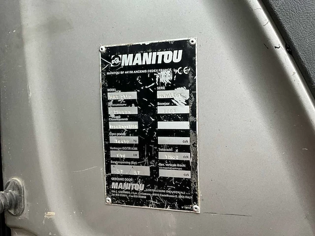 Manitou mrt 2150 privilege turbo maniscopic roterende verreiker - afbeelding 37 van  79