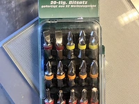 Mannesmann bitset 20 delig in cassette - afbeelding 1 van  7