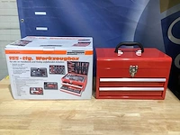 Mannesmann gevulde gereedschapskoffer - afbeelding 1 van  6