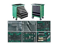 Mannesmann greenline - 6 inlay's gereedschap - 321 delig 10 jaar garantie! - afbeelding 2 van  3