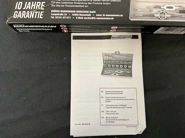 Mannesmann m53250-b draadsnijset - afbeelding 3 van  5