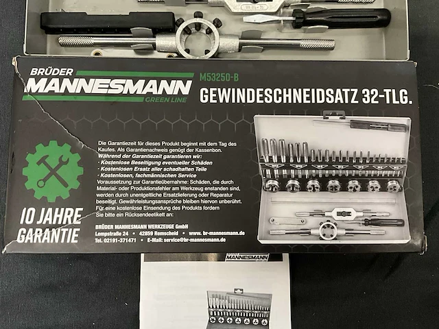 Mannesmann m53250-b draadsnijset - afbeelding 5 van  5