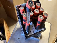 Mannesmann zaklamp buigbaar display van 11 stuks met magneet - afbeelding 9 van  9