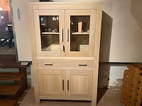 Manon eiken vitrinekast - afbeelding 2 van  7