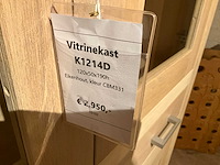 Manon eiken vitrinekast - afbeelding 7 van  7