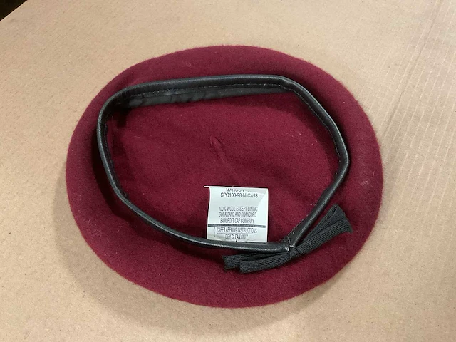 Man’s beret (11x) - afbeelding 3 van  4
