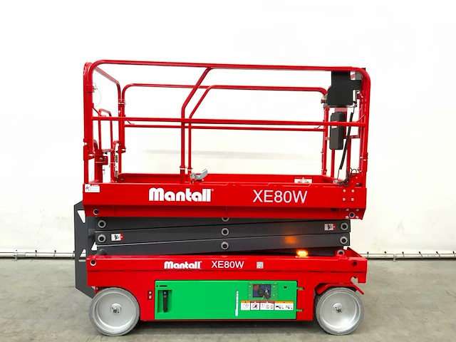 Mantall - xe80w - schaarlift hoogwerker 8m - afbeelding 2 van  15