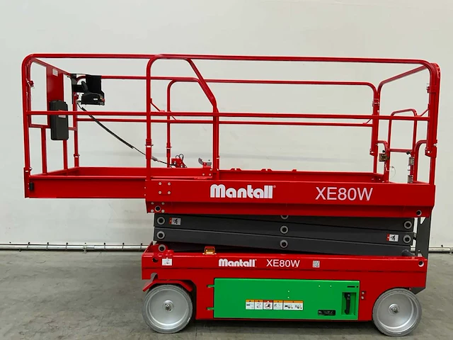 Mantall - xe80w - schaarlift hoogwerker 8m - afbeelding 3 van  15