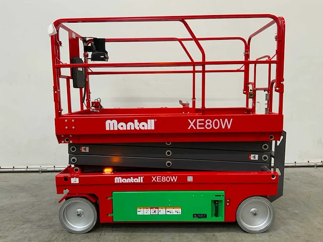 Mantall - xe80w - schaarlift hoogwerker 8m - afbeelding 12 van  15