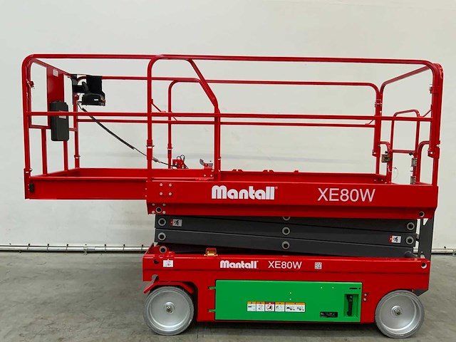 Mantall - xe80w - schaarlift hoogwerker 8m - afbeelding 9 van  15
