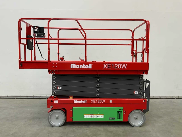 Mantall xe120w schaarlift hoogwerker 12m - afbeelding 2 van  19