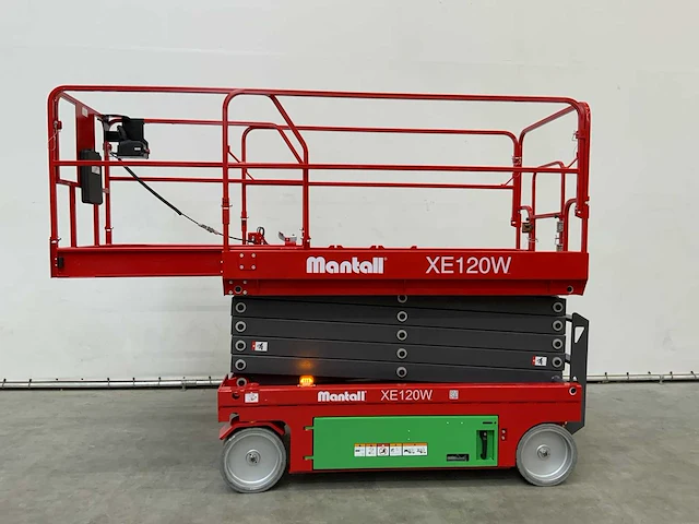 Mantall xe120w schaarlift hoogwerker 12m - afbeelding 6 van  19