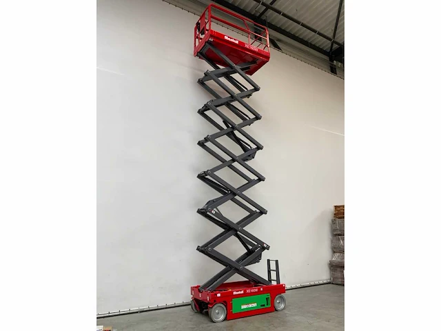 Mantall xe160w - schaarlift hoogwerker 16m - afbeelding 8 van  22