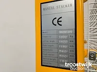 Manuele stapelaar 1000kg 1.6m - afbeelding 8 van  11
