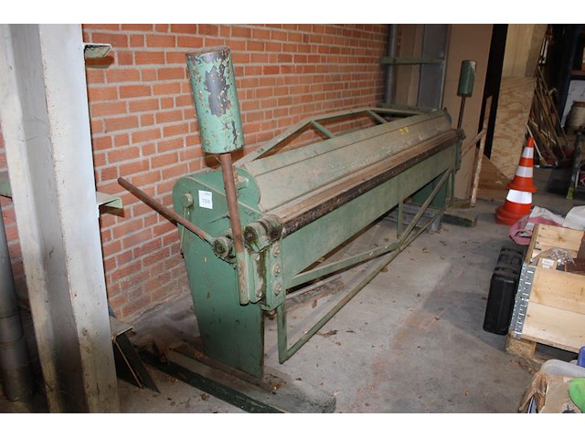 Manuele zetbank nn, max zetbreedte 3m05 - afbeelding 3 van  6