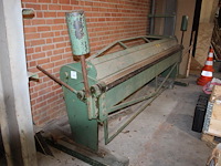 Manuele zetbank nn, max zetbreedte 3m05 - afbeelding 3 van  6