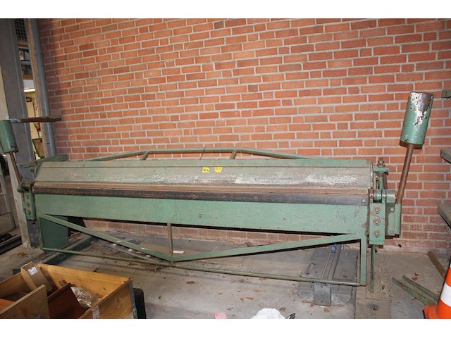 Manuele zetbank nn, max zetbreedte 3m05 - afbeelding 4 van  6