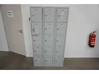 Manutan - lockerkast (3x) - afbeelding 1 van  4