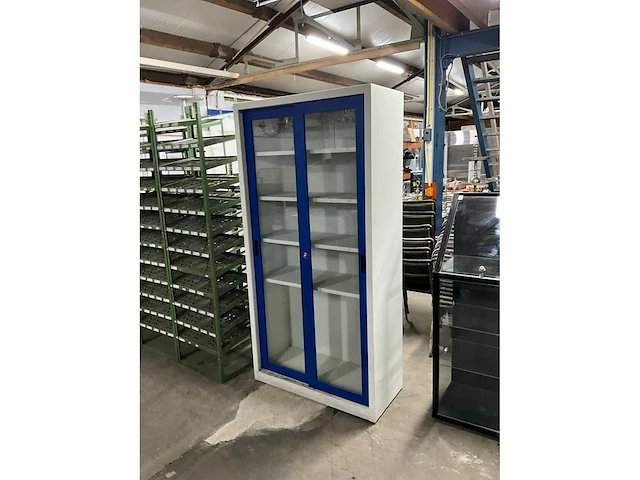 Manutan glasdeur schuifkast - afbeelding 2 van  5