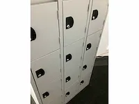 Manutan lockerkast 15 vakken - afbeelding 7 van  7