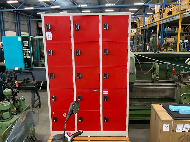 Manutan lockerkast - afbeelding 2 van  3