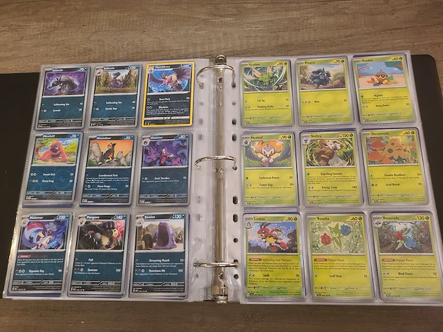 Map vol met (zeldzame) pokémonkaarten + gevulde pokémon tins - afbeelding 11 van  41