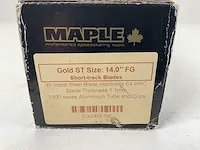 Maple - 14 inch fg - gold st - short track onderstel - afbeelding 3 van  3
