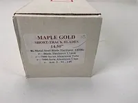 Maple - 14,5 inch - gold - short track onderstel - afbeelding 3 van  3