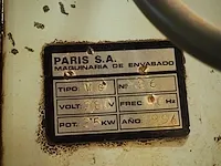 Maquinaria de envase y embalaje paris s.a - afbeelding 9 van  18