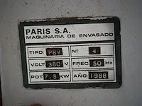 Maquinaria de envase y embalaje paris s.a - afbeelding 22 van  29