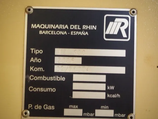 Maquinaria del rhin s.a. - afbeelding 3 van  12