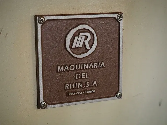 Maquinaria del rhin s.a. - afbeelding 12 van  13