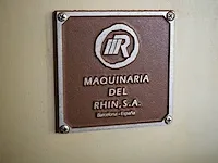 Maquinaria del rhin s.a. - afbeelding 8 van  8