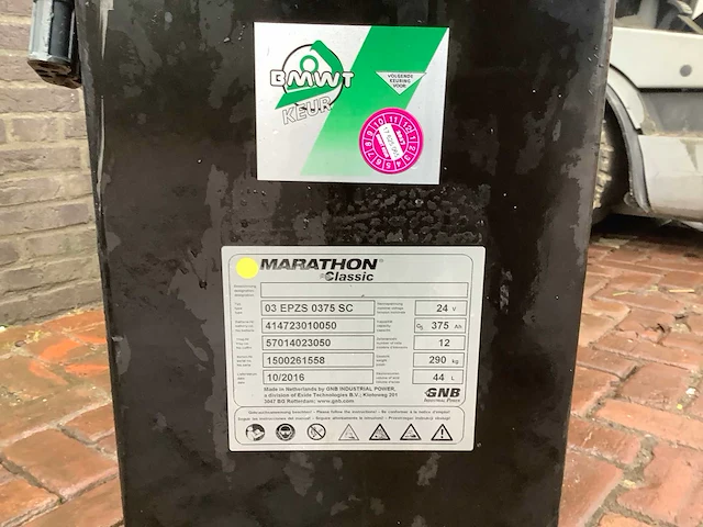Marathon 03epzs0375sc accu - afbeelding 4 van  4