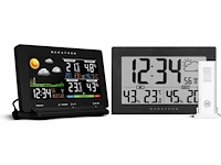 Marathon mw lisbon weerstation | geneva wandklok - afbeelding 1 van  2