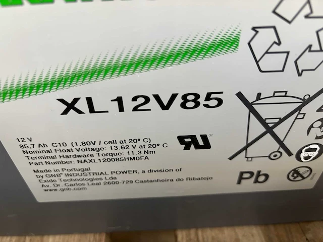 Marathon xl12v85 accu (2x) - afbeelding 1 van  4