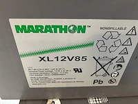 Marathon xl12v85 accu (2x) - afbeelding 3 van  4