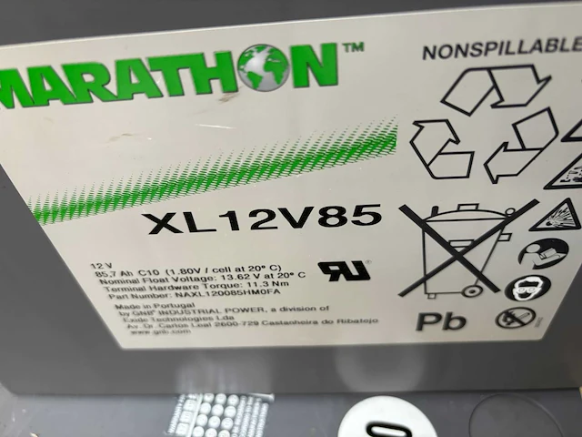Marathon xl12v85 accu (4x) - afbeelding 2 van  3