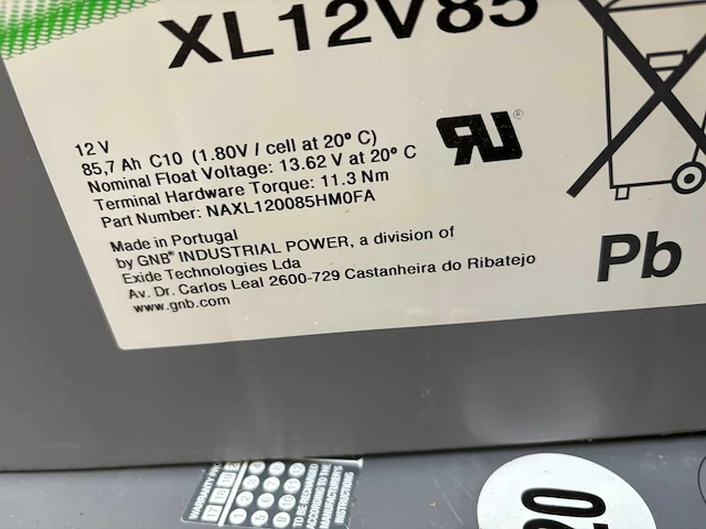 Marathon xl12v85 accu (4x) - afbeelding 3 van  3