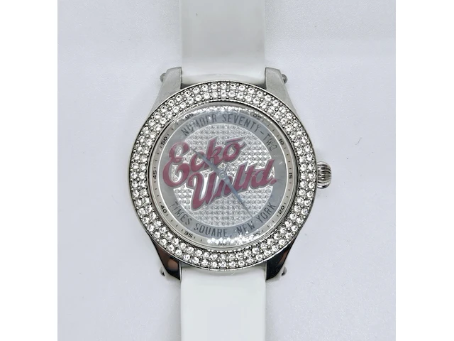 Marc ecko new york times square dameshorloge - afbeelding 1 van  6