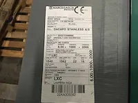 Marcegaglia aisi304l stainless steel sheet (16x) - afbeelding 3 van  7