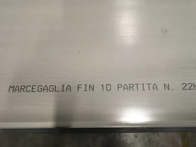 Marcegaglia aisi304l stainless steel sheet (16x) - afbeelding 7 van  7