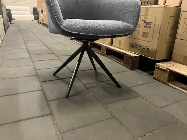 Marceno draaibare eetkamerstoel (4x) - afbeelding 4 van  6