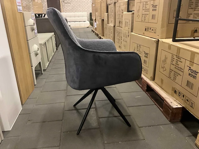 Marceno draaibare eetkamerstoel (4x) - afbeelding 5 van  6