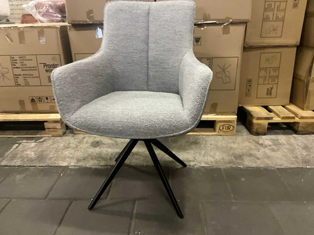 Marceno draaibare eetkamerstoel (6x) - afbeelding 1 van  5